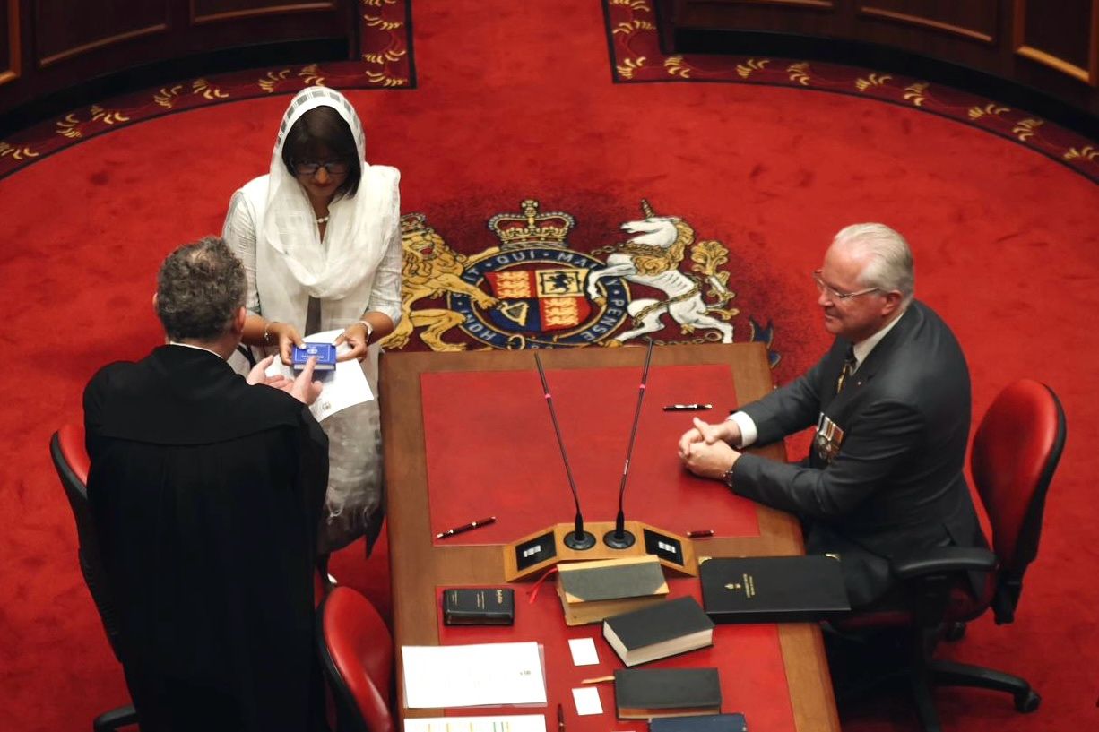 Dr Parwinder Kaur has made history by becoming the first Sikh woman elected to the Western Australian Parliament. Photo: WA Parliament.