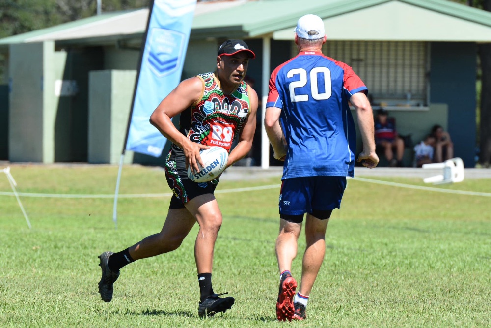 two men playing rugby
