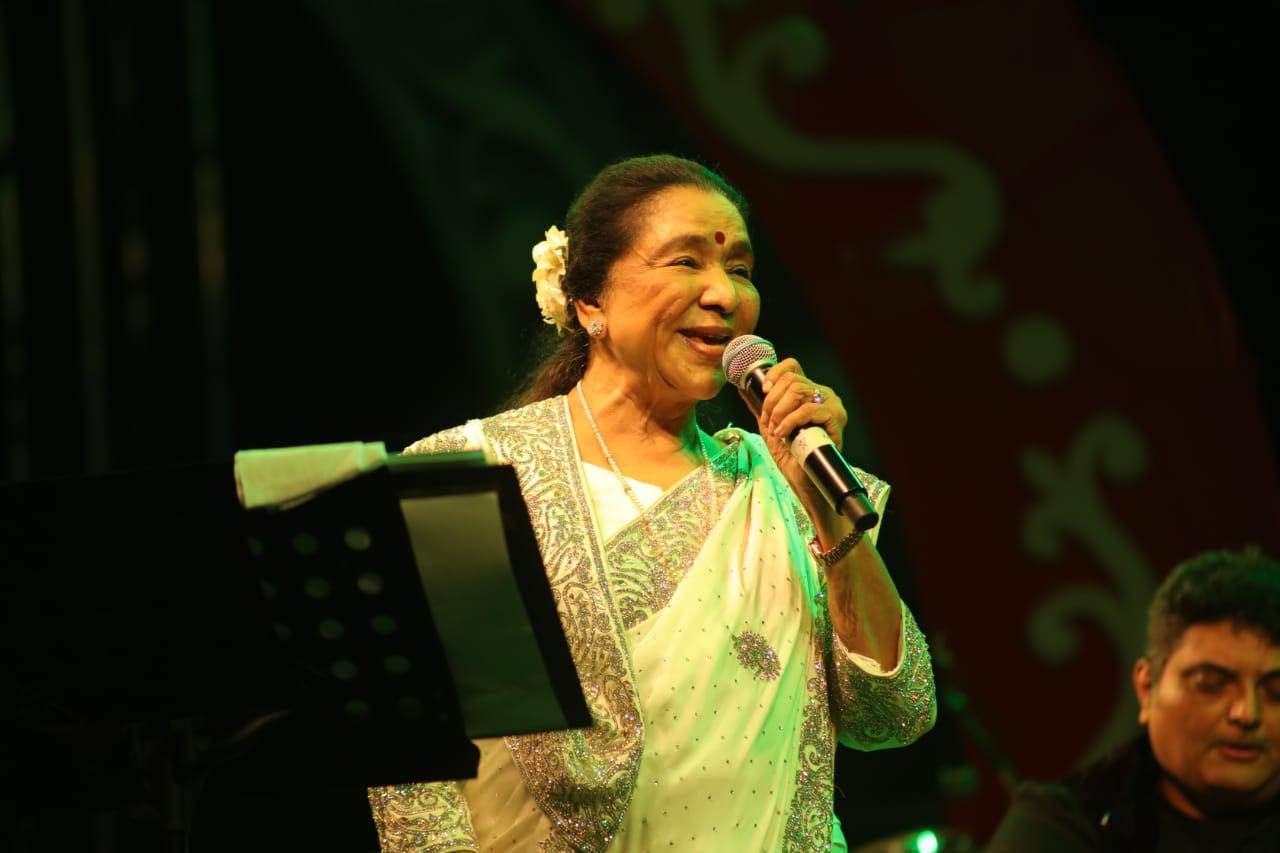 Indian singer Asha Bhosle. Photo: Facebook