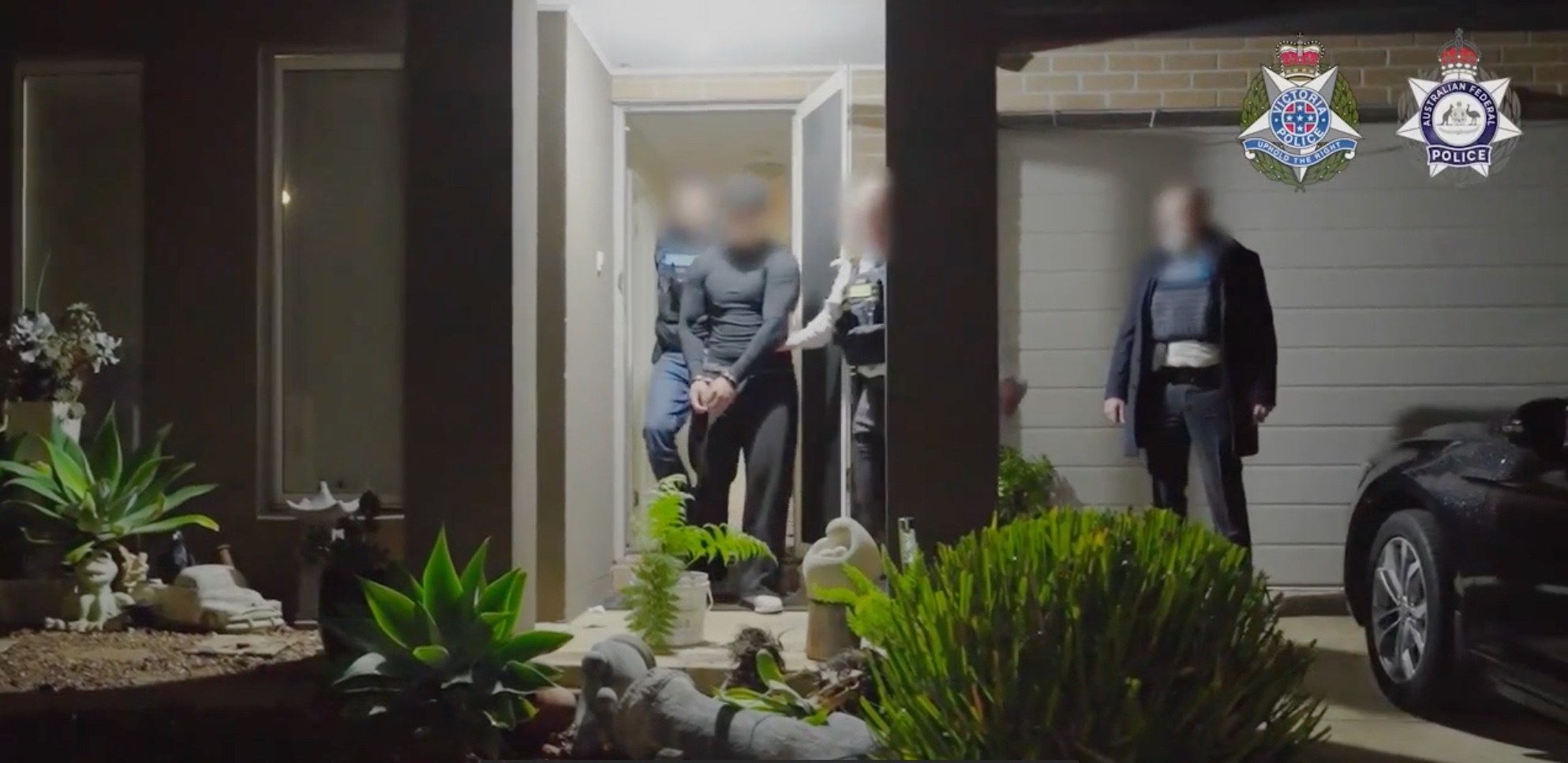 AFP arrested a 21-year-old Werribee man over the December 2024 arson attack at the Adass Israel Synagogue in Melbourne. Photo: AFP